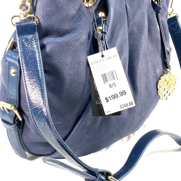 VINCE CAMUTO | Cris Satchel | Midnight | NWT - Picture 7 of 14